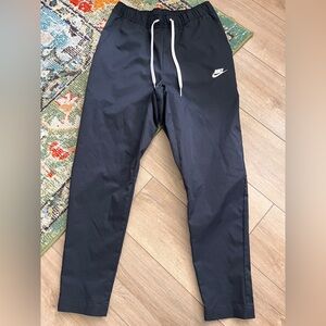 Nike Jogger Sweat Pants Men's Size Small Black Polyester RN #56323 CA #05553